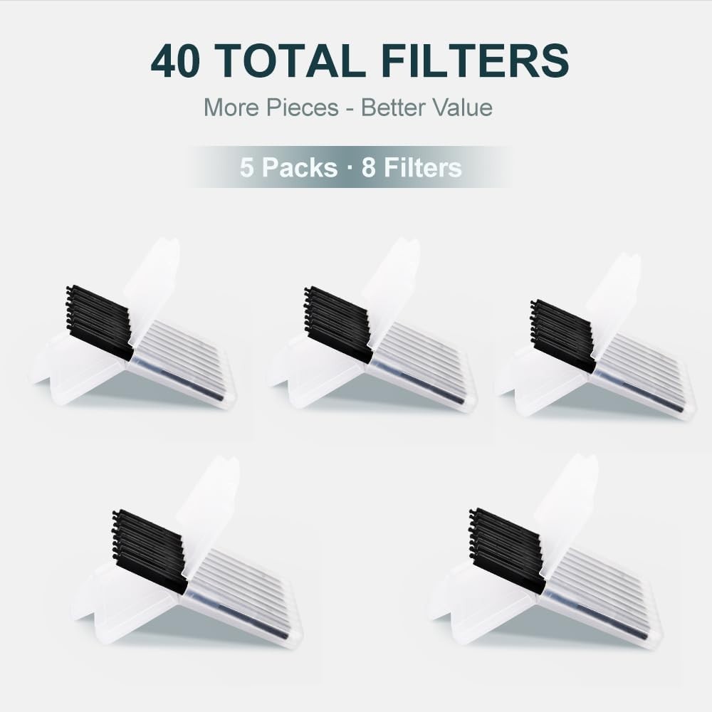 (40 Pcs) Hearing Aids Wax Guards Filters for Phonak,Widex,Resound and Unitron Wa