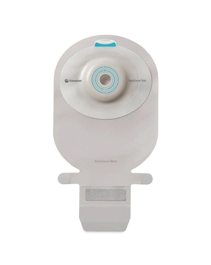 SenSura® Mio Convex One-Piece Drainable Transparent 11″ Filterable Ostomy Pouch