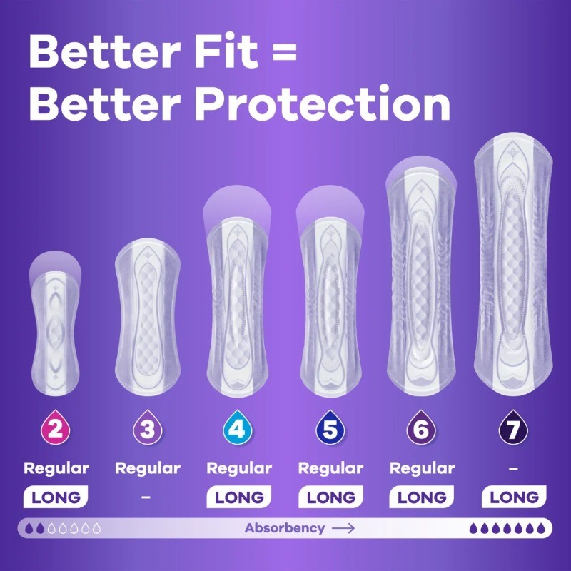 Always Discreet Incontinence Pads, Ultimate Extra Protect Absorbency, 42 CT