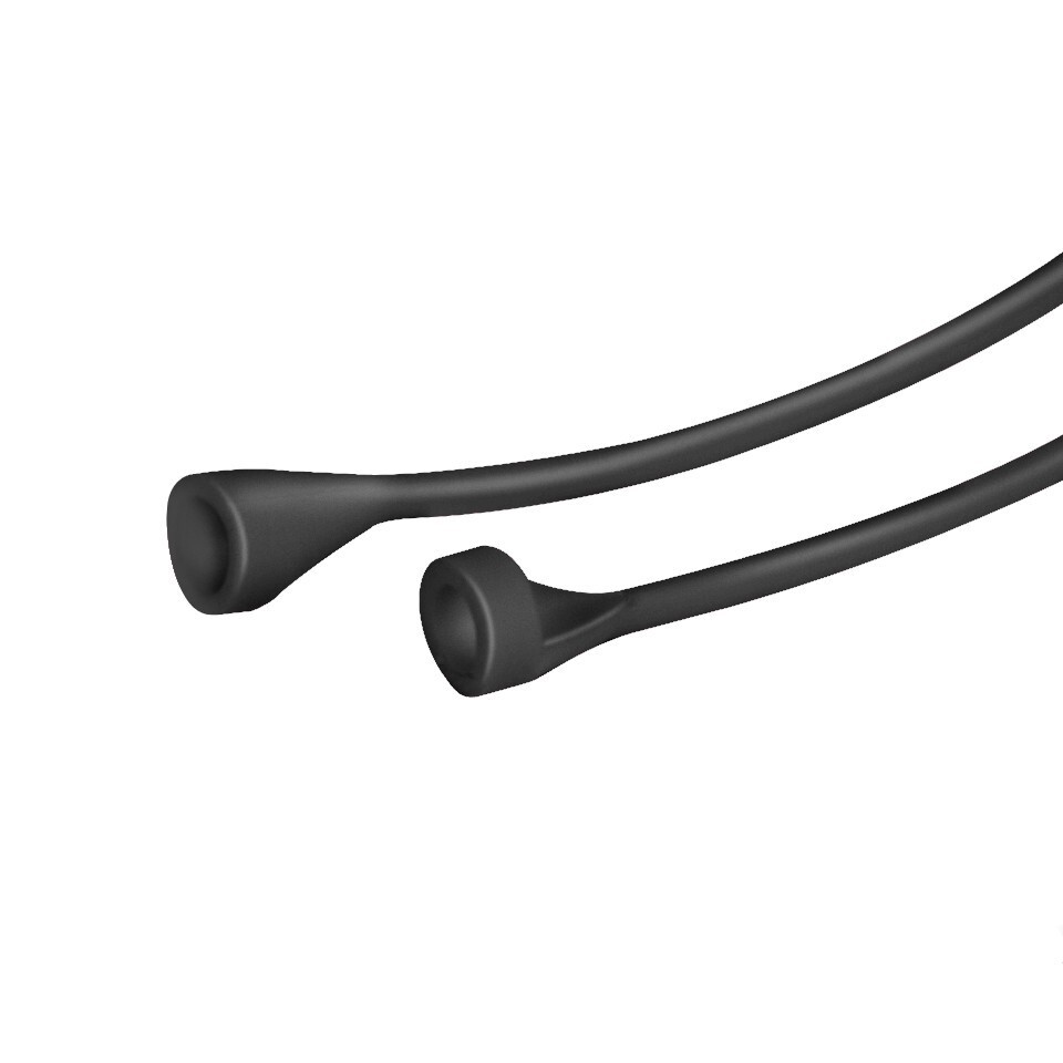 4 Pcs Hearing Aid Clips Adjustable Silicone Anti-Lost Lanyard for Hearing Device