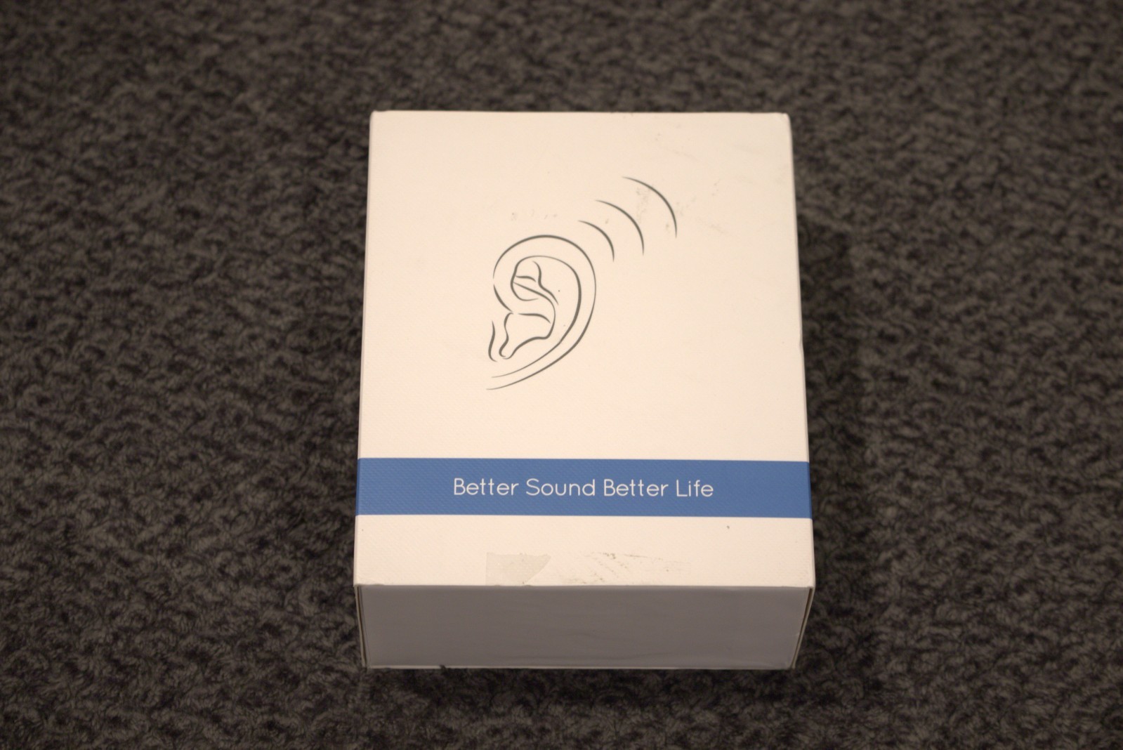 Hearing Aid Rechargeable w/Noise Cancellation Invisible Amplifer w/Charger Case