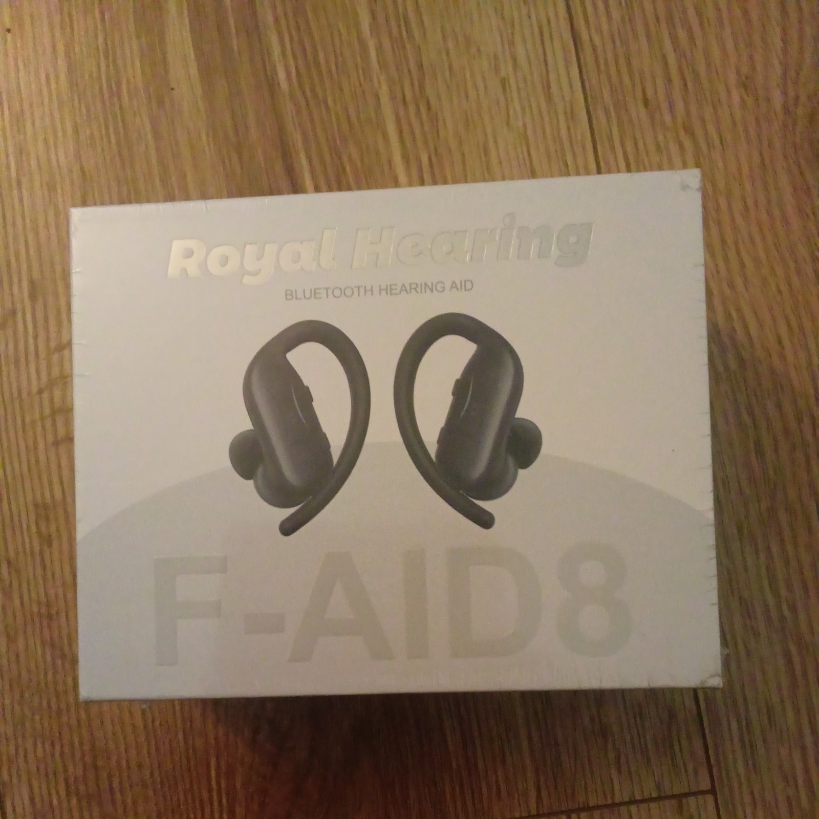 F-Aid8 Bluetooth Hearing Aids Black for Seniors Rechargeable Hearing Aid Earbuds