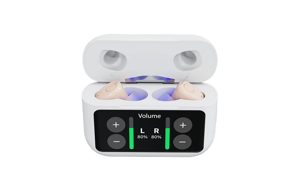 Audien Atom X Touchscreen OTC Hearing Aid Bluetooth Certified Refurbished