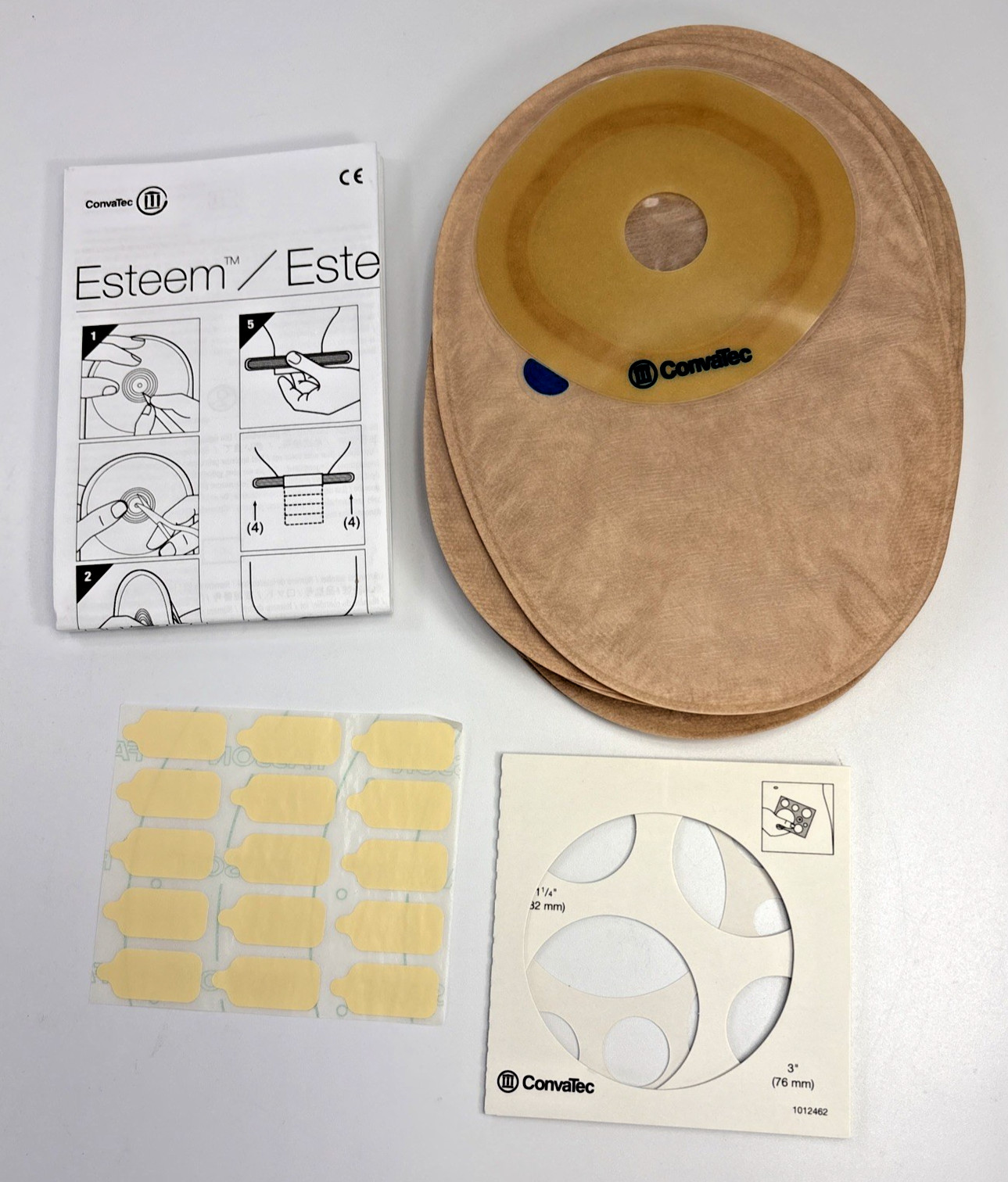 13 ConvaTec 421687 Esteem™ Closed Pouch 8 Inch