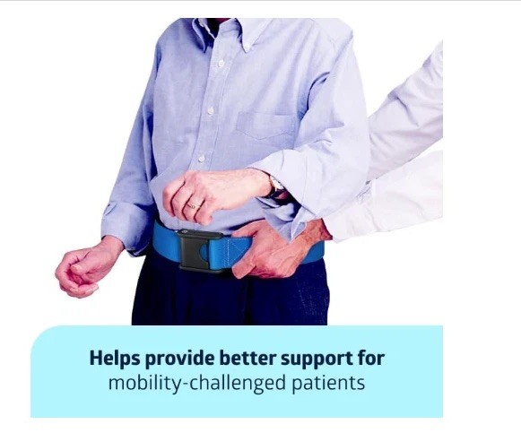 Medline Gait Belt, Transferring Belt Mobility Aid, Helps Individual 60in X 2in