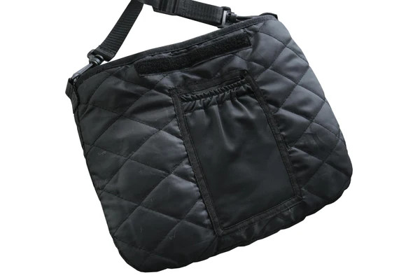 LVAD Flannel Bag Gray – Stylish Equipment Bag w/ Battery & Controller Pockets