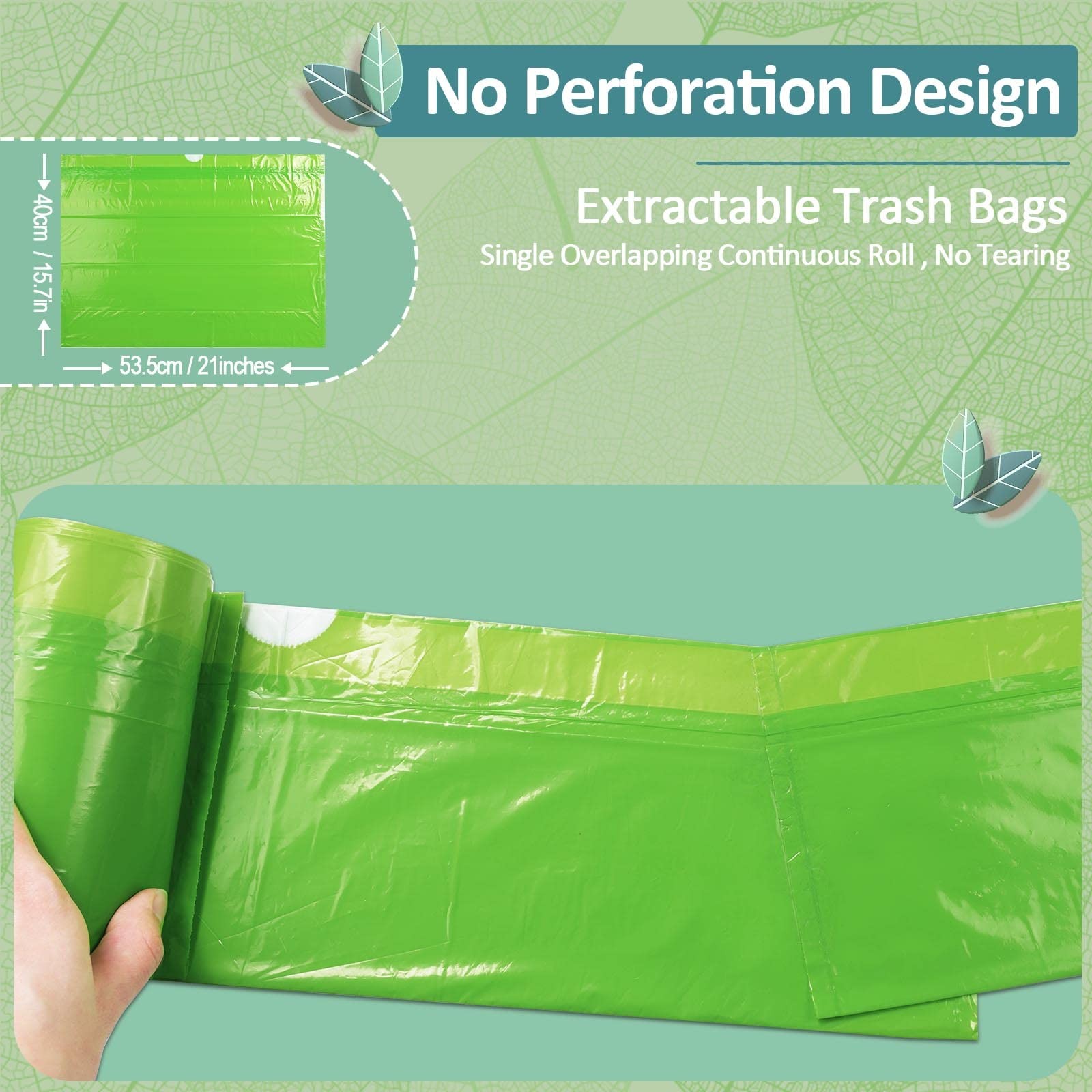Disposable Commode Liners 100pcs – Vanilla Scented Universal Fit Bags