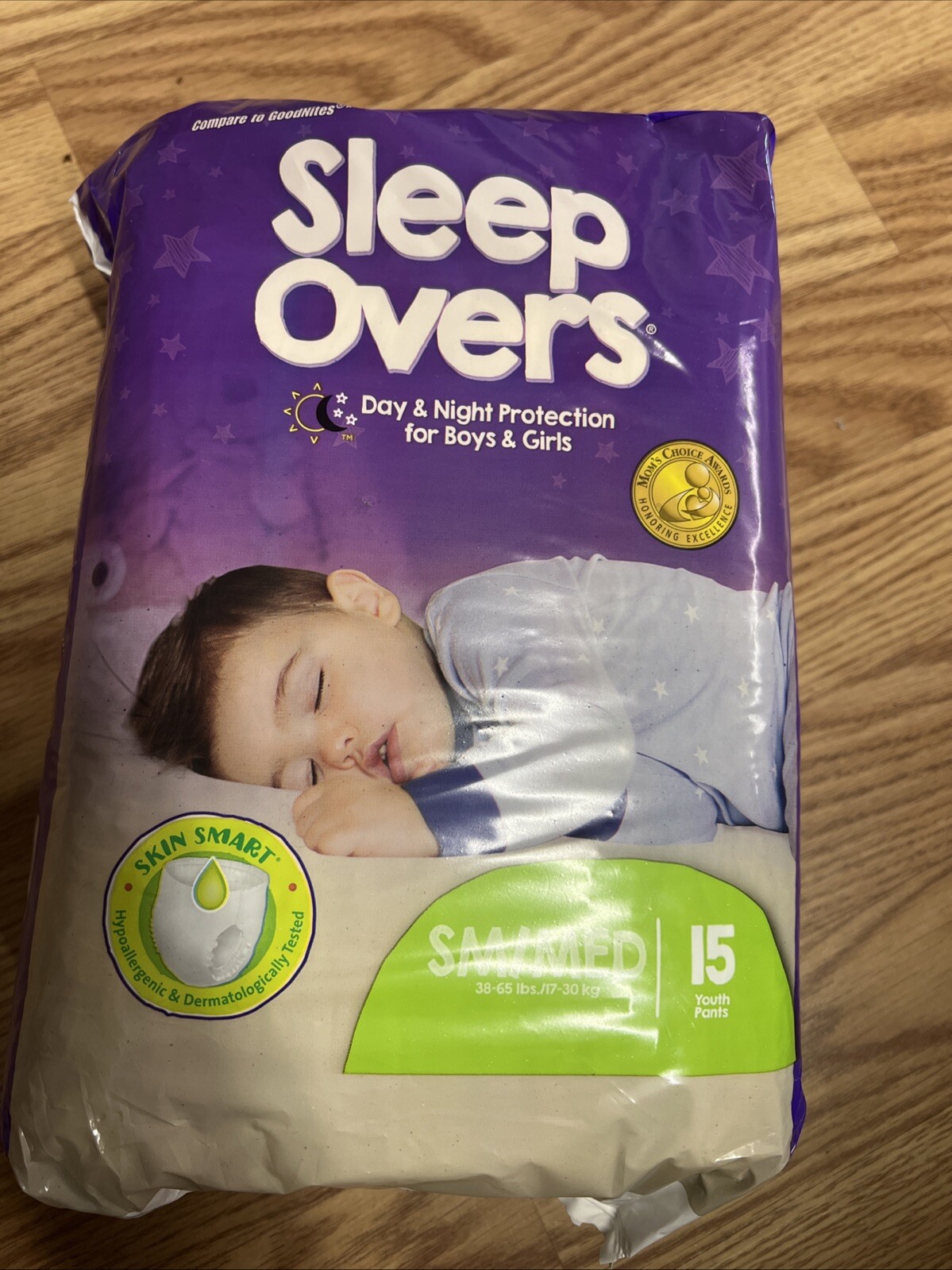Sleep Overs Small/Medium Youth Underwear/Pants