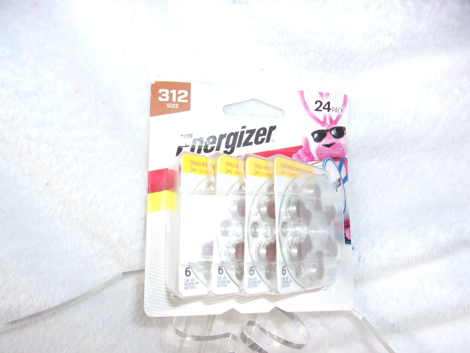 Energizer 312CR-24ENRUS 312 1.45V Zinc Air Hearing Aid Battery Lot – NEW BB 2028