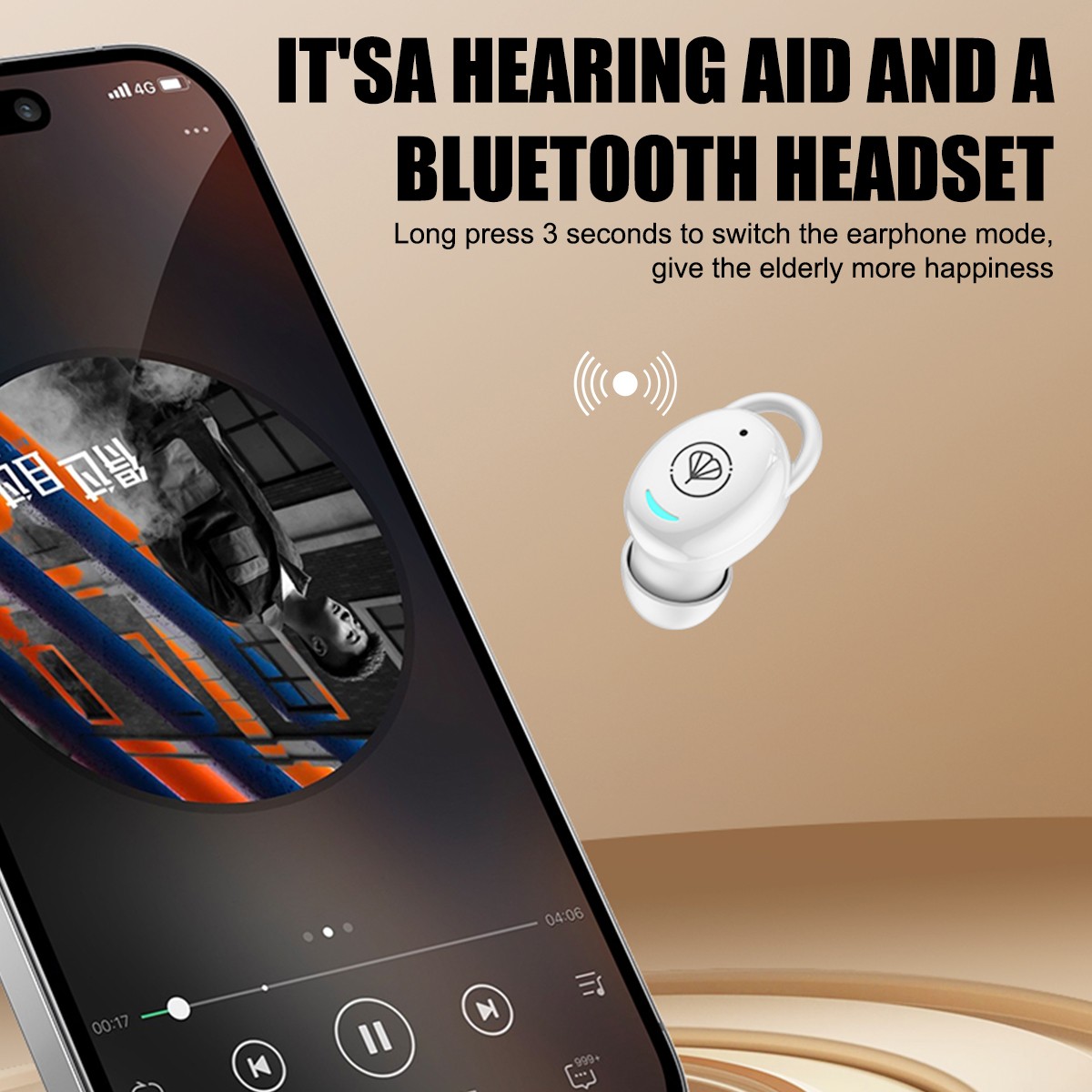 MiNi Hearing Aids Digital Small Invisible In Ear Sound Voice Amplifier Enhancer