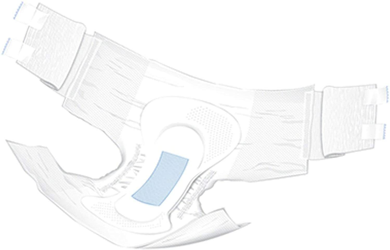 McKesson Ultra Plus Bariatric Adult Brief, Tab Closure 3X-Large, Bag of 8
