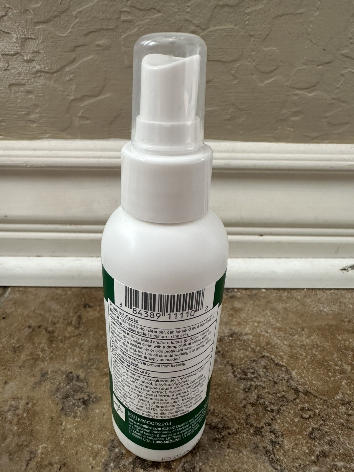 MEDLINE Remedy Phytoplex Hydrating Spray Cleanser,4.000 OZ 1 Each / Each