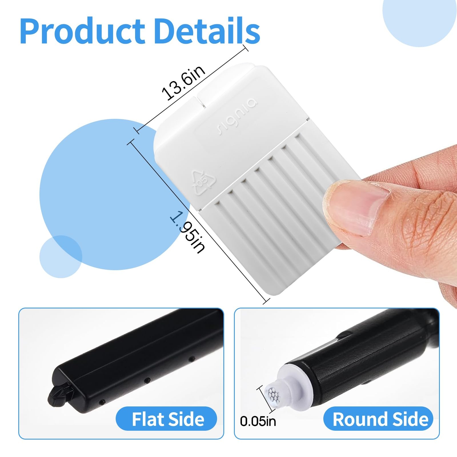 for Signi/Connexx Nanocare 3.0 Wax Guards Filters White