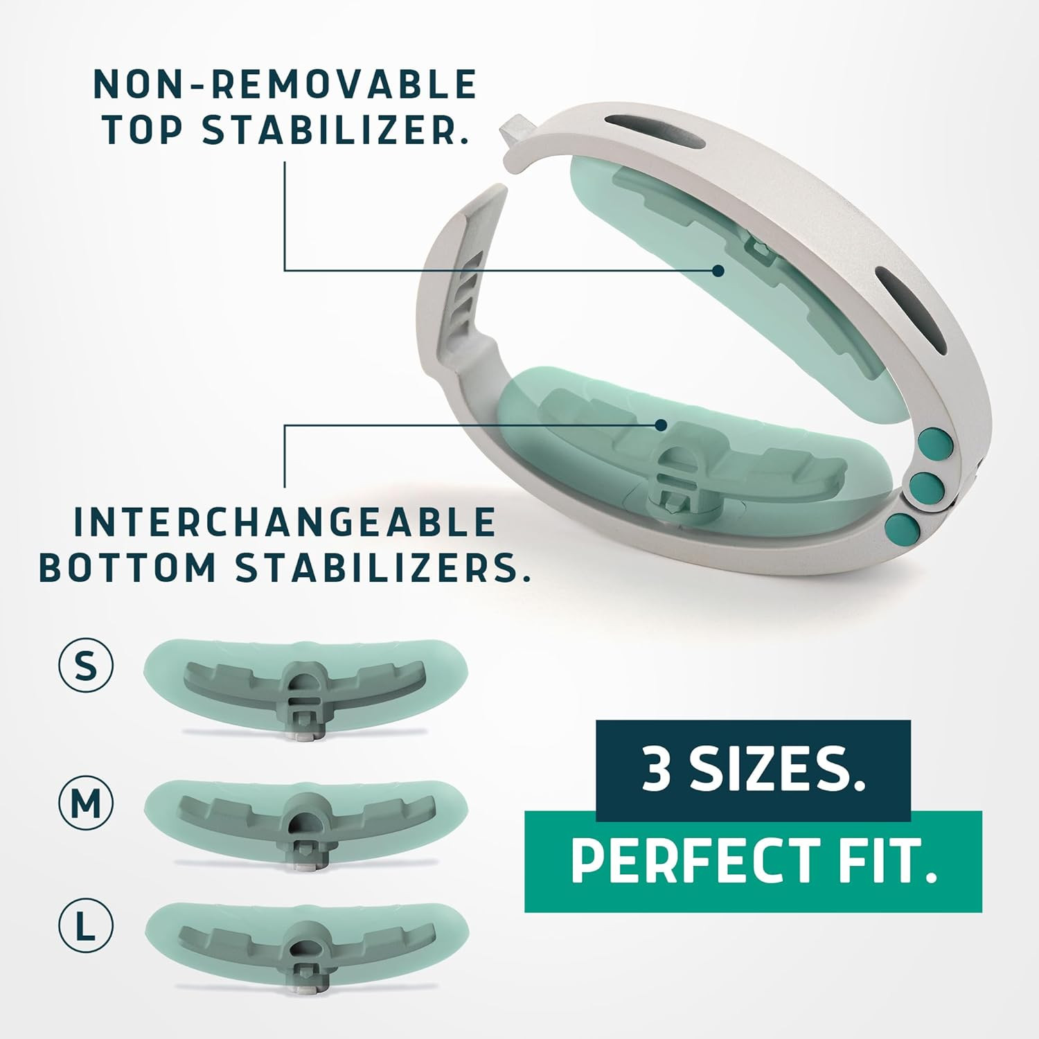 Confidence Clamp – the Original Incontinence Clamp for Men with 3 Removable Top