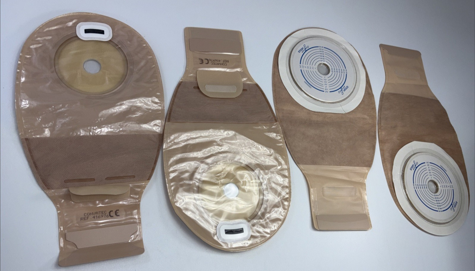 4 ConvaTec 416976 Esteem+ Ostomy Drainable Pouches