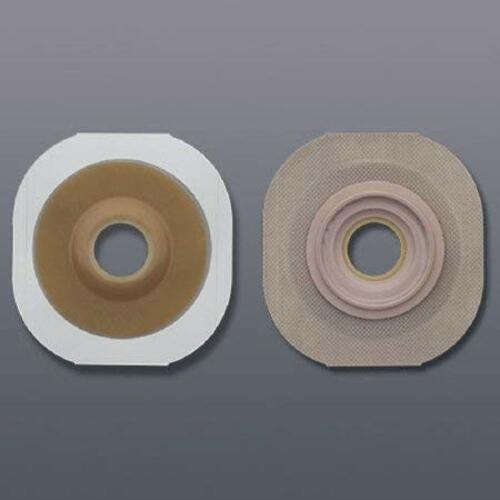 FlexTend Colostomy Barrier Pre-Cut, Extended Wear Tape 2-1/4 Inch Flange Red