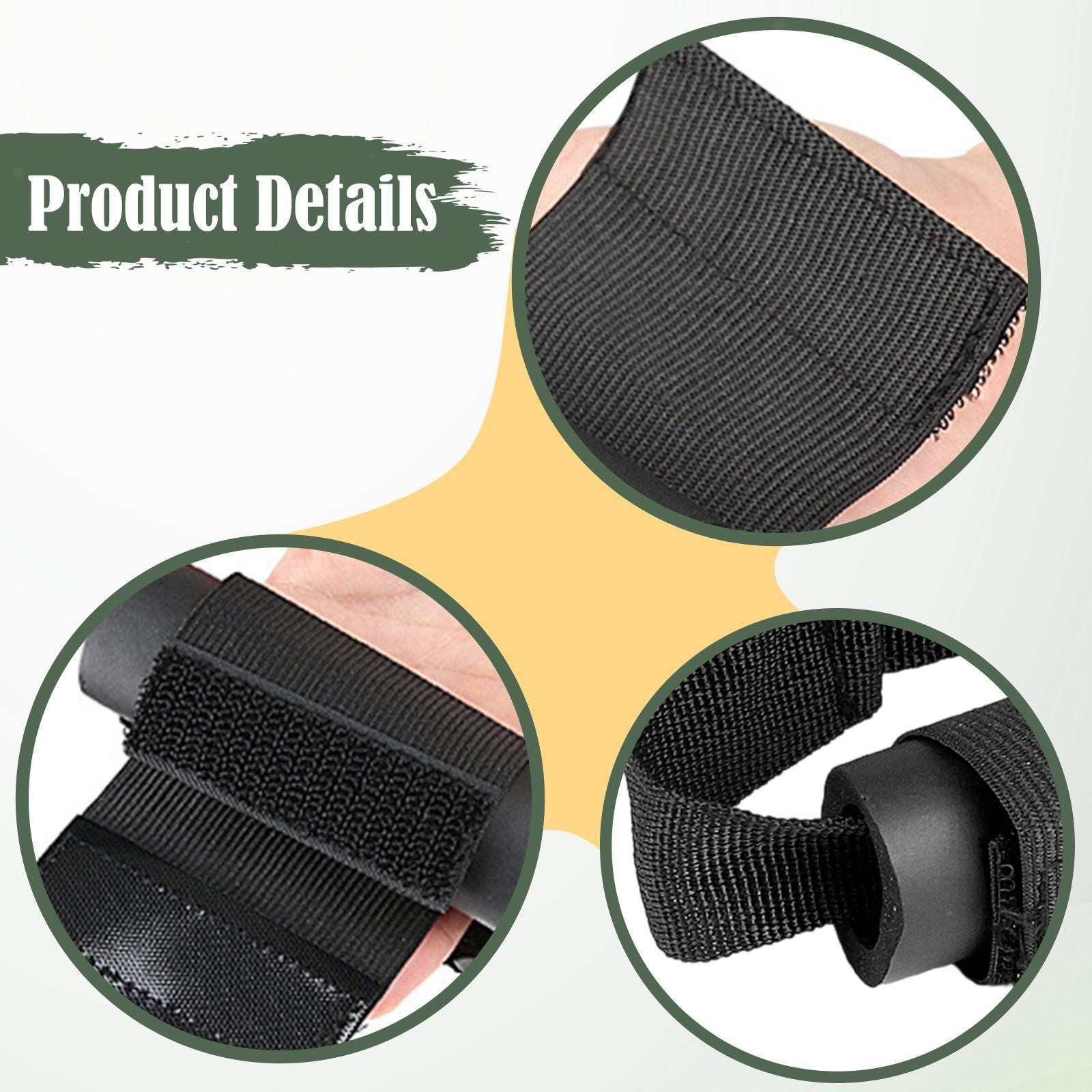 Hand Strap Utensil Holder Useful Universal Cuff for Weak Grip Elderly Adults