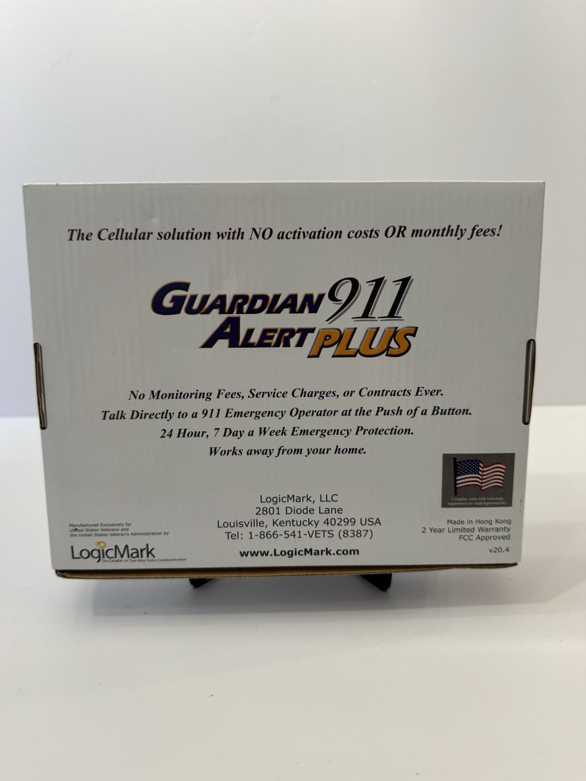 LogicMark Guardian Alert 911 PLUS Model 40711B Emergency Alert System