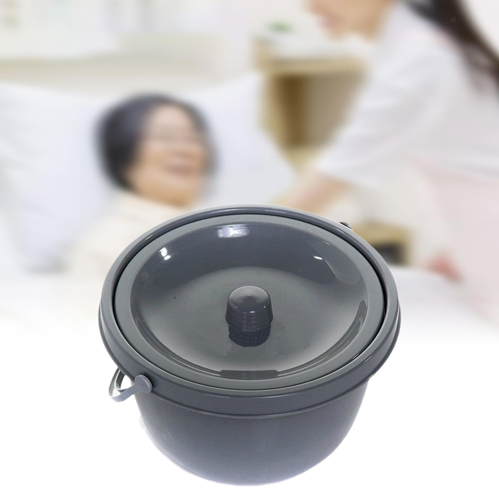 Chamber Pot Sealing Lid Practical Potty Urinal for Travel Bathroom Household