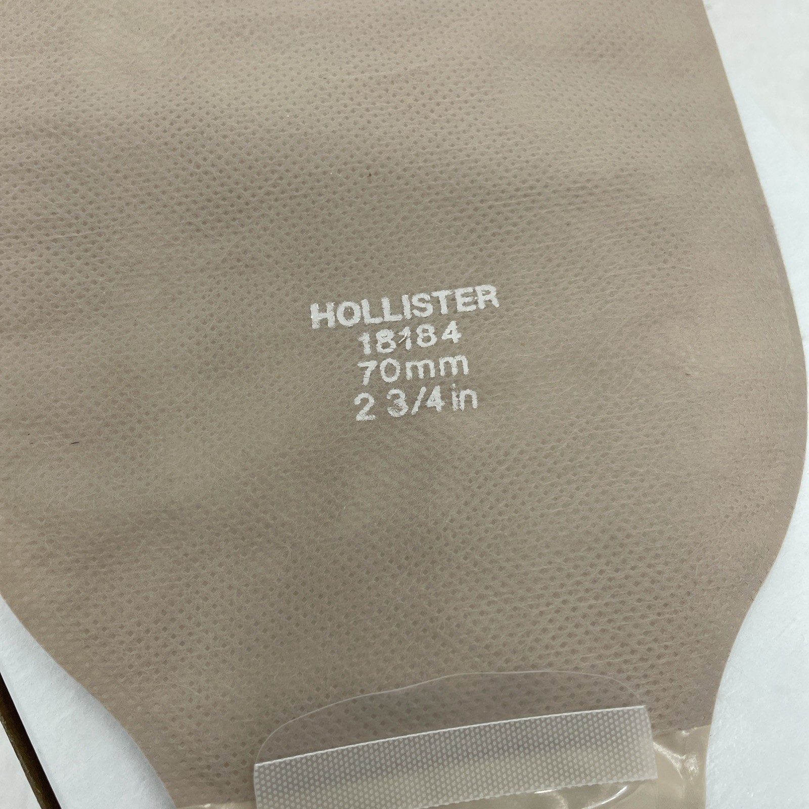 Hollister 18184 New Image Two Piece Lock n’ Roll Drainable Pouch 10/BX Exp 2030