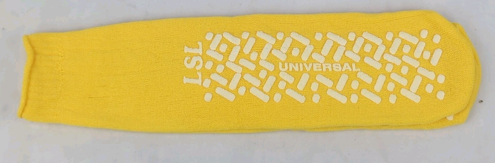 5 Pairs LSL Healthcare NON SKID Socks Yellow Double Tread Universal Size