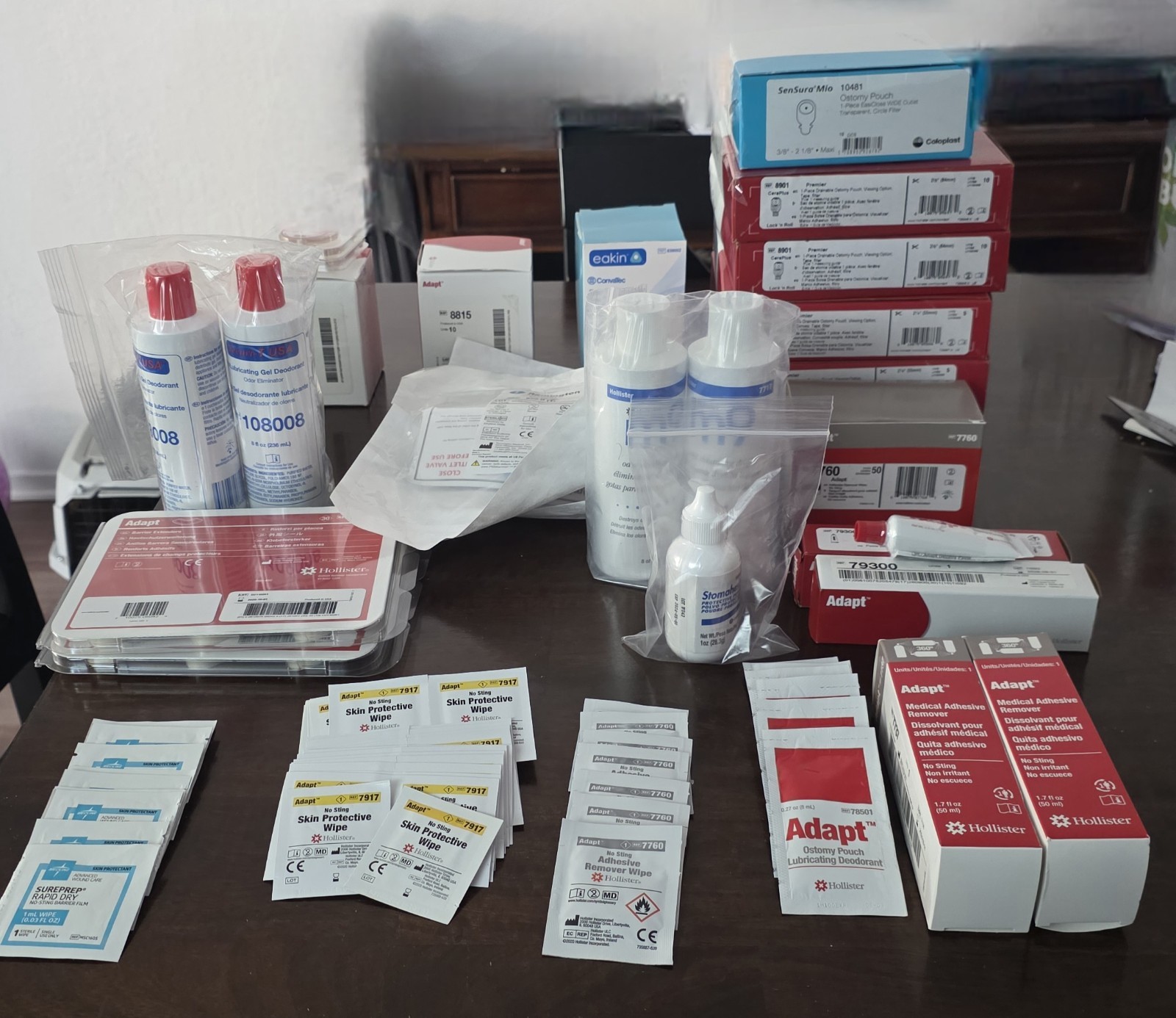 Large Hollister Ostomy Supplies Bundle See Description List