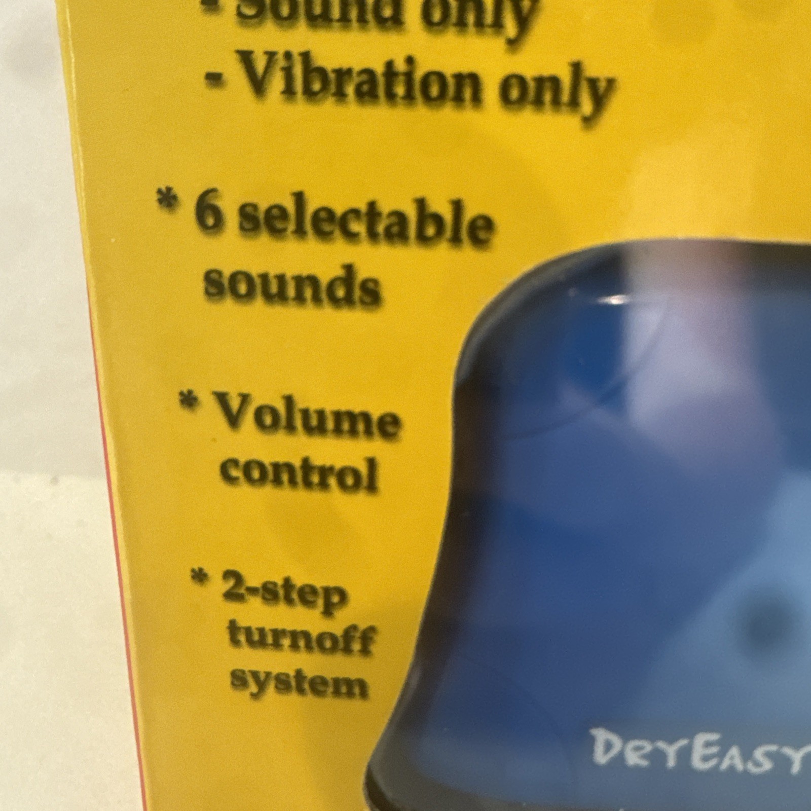 New Open Box DryEasy Bedwetting Alarm w/ Volume Control 6 Selectable Sounds