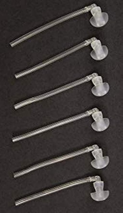 Hearing Aids Ear Plugs with 6 Tubes for Siemens, Resound (Sizes S, M, L)18 Piece