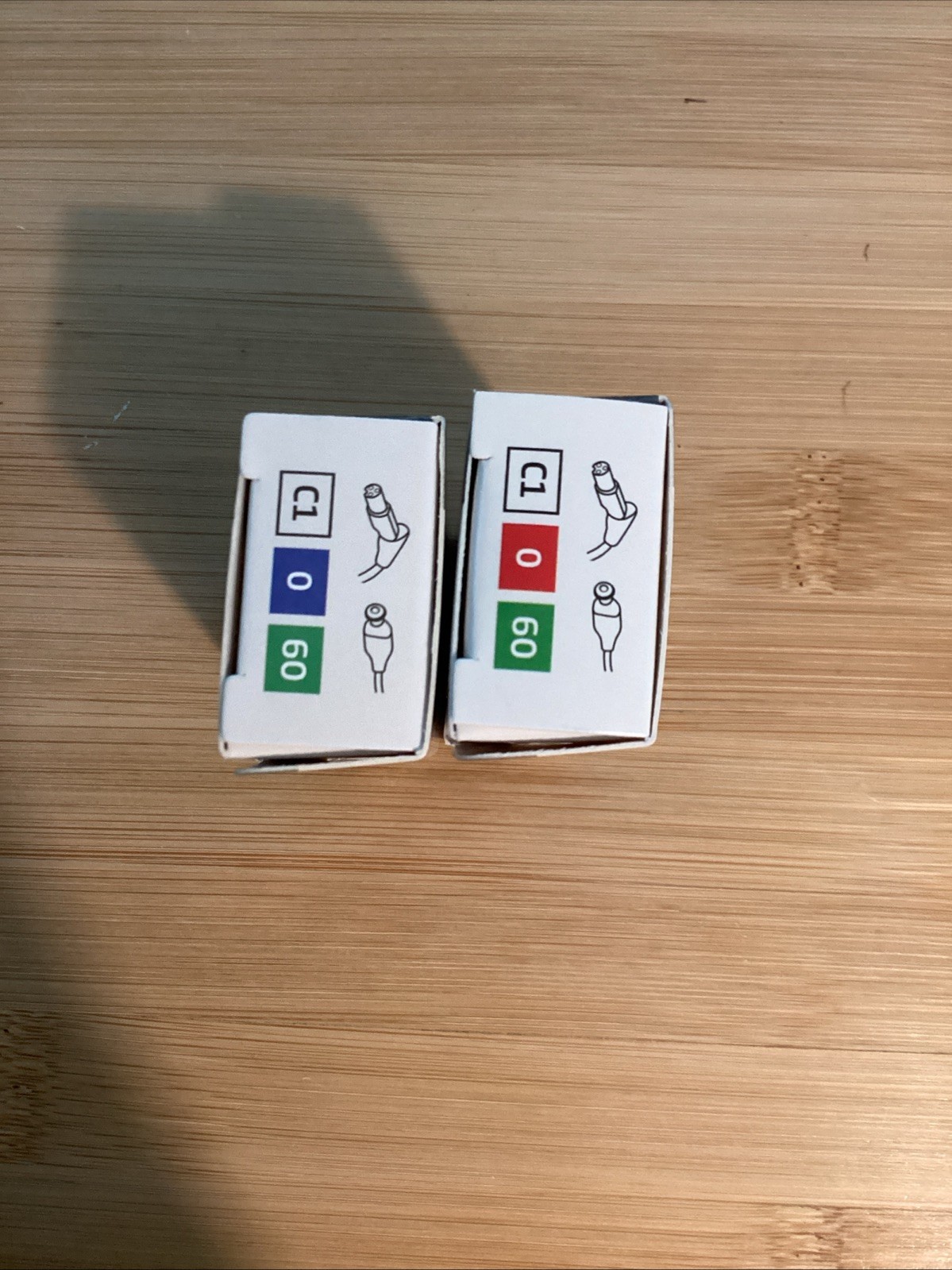 Set Of Oticon MiniFit C1 Detect (0-60-R, 0-60-L) Receivers Size 0