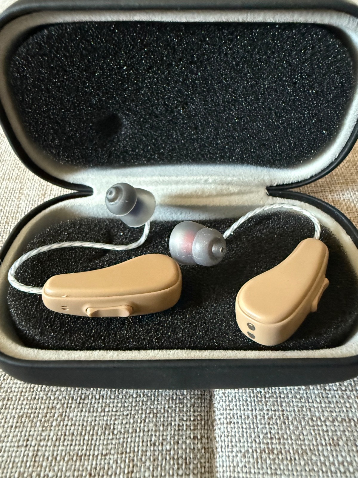 NVBOTY M2219 Hearing Aids Seniors Rechargeable 5-Level Volume OTC Noise Cancel