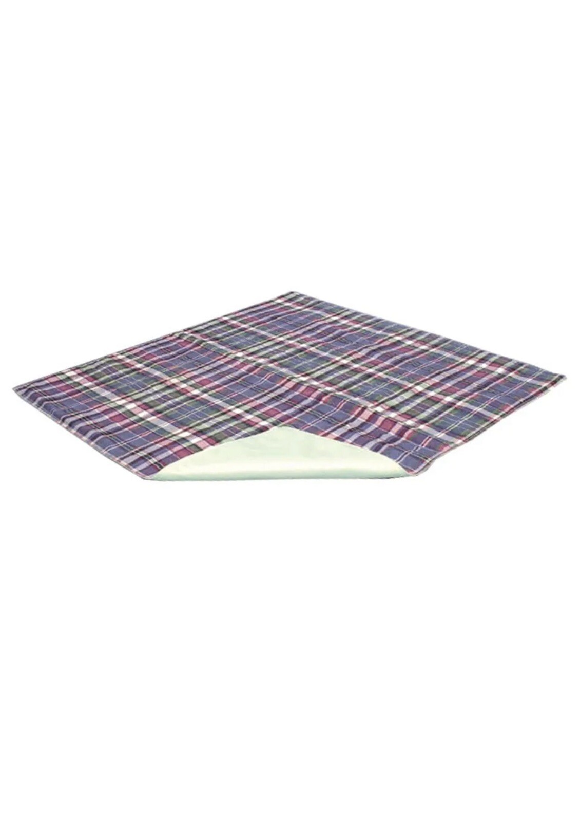 Reusable Absorbent Underpad CHUX 34×36″ Pads Washable Plaid NEW C2012