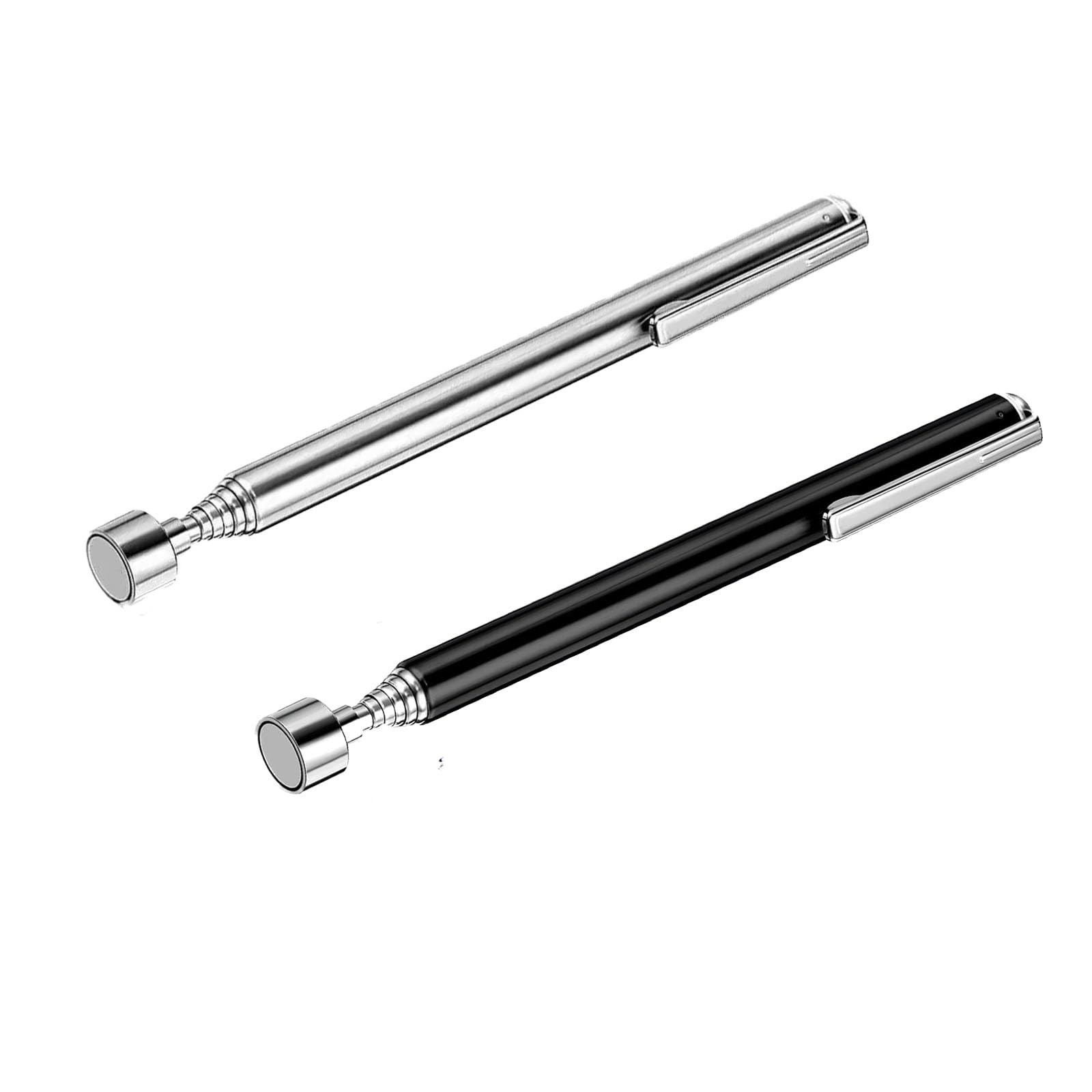 2x Magnetic Telescoping Pick-Up Tool 25 Inch 3 Lb Extendable Reacher