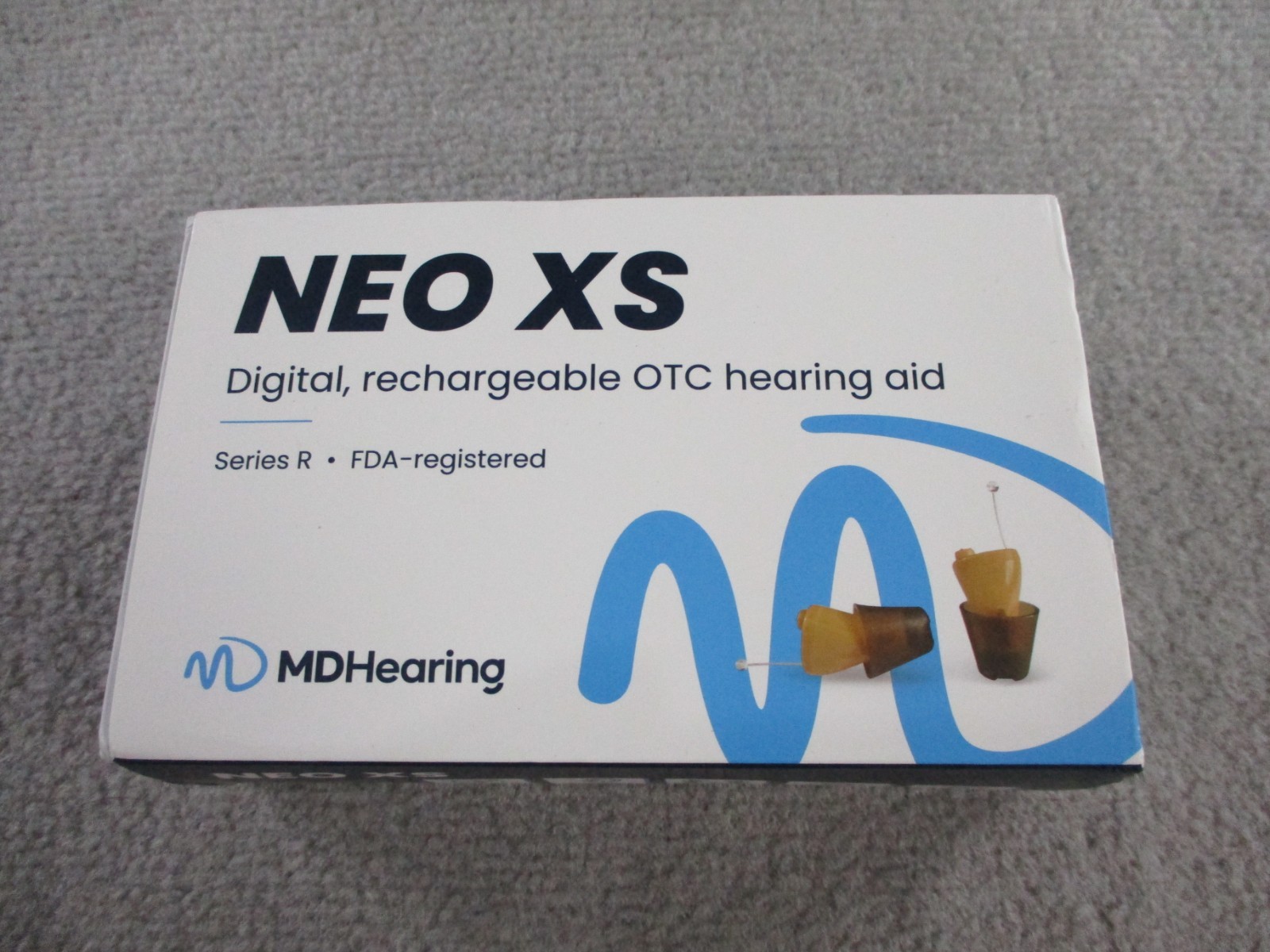 NEO XS Digital Rechargeable OTC Hearing Aid Series R MDHearing Tested