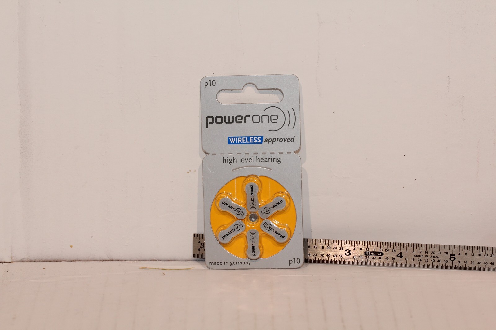 Powerone Hearing Aid Battery Size P10 – 78 count – EXP: 09/2026