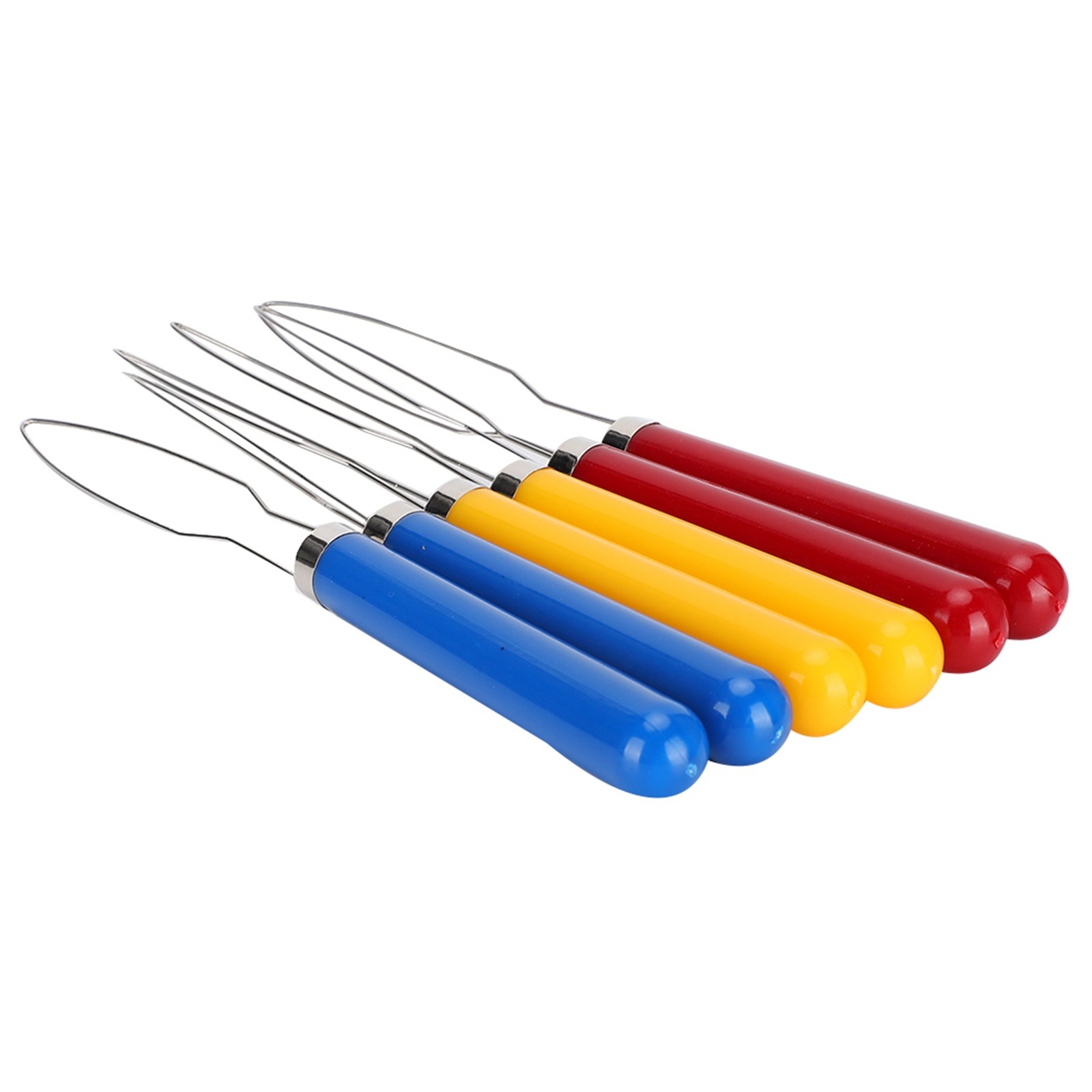 6PCs Wire Loop Button Hook Zipper Pull Assist Tool DIY Accessories Sewing