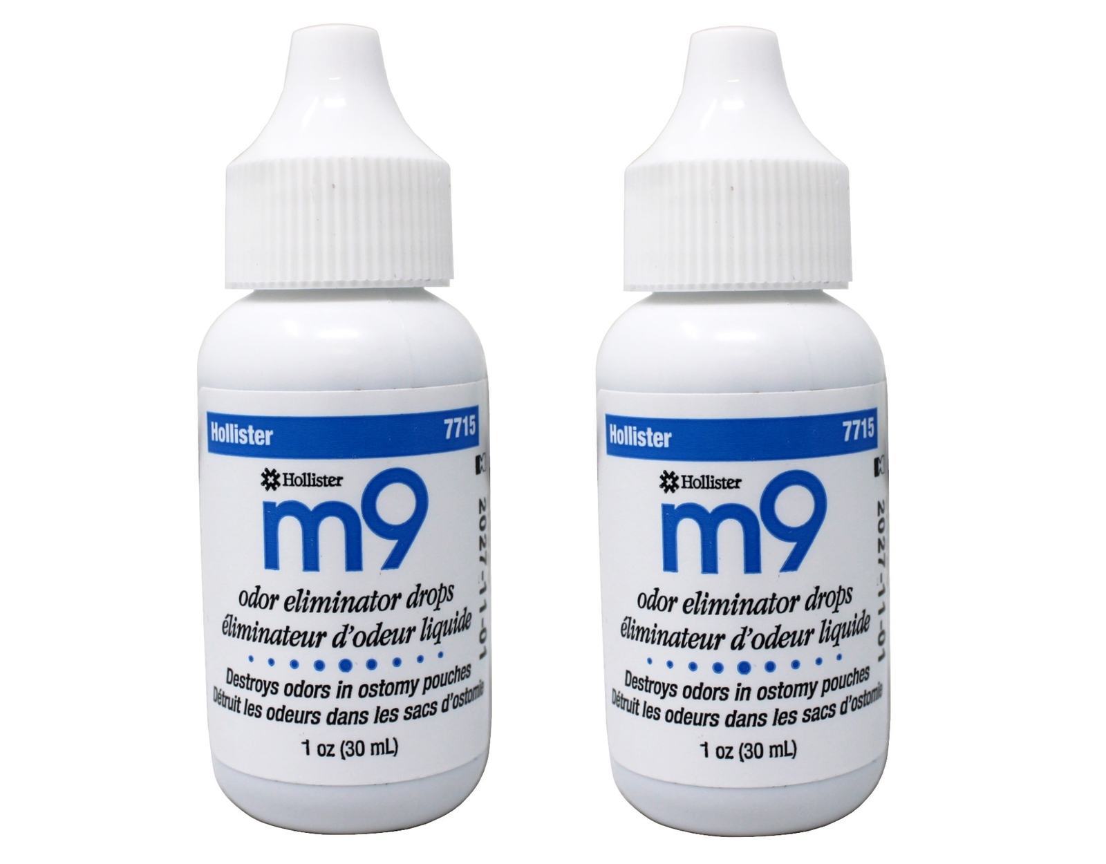 Hollister M9 Odor Eliminator Drops 7715, 1 oz. Bottle, 2 Count