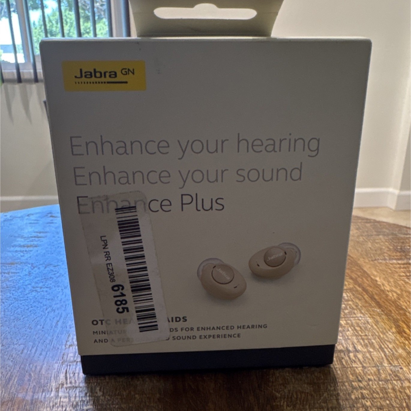 Jabra Enhance Plus In the Ear Hearing Aid Beige Digital Rechargeable