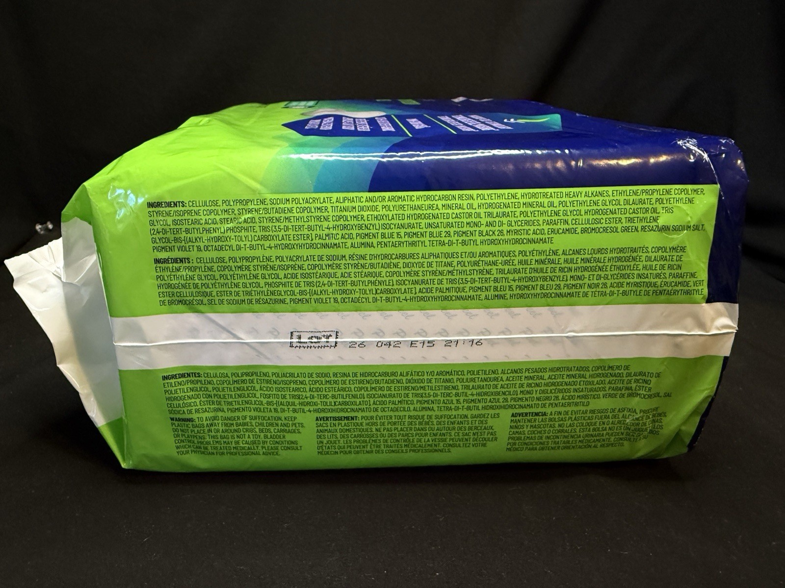 Prevail Incontinence Liner Extended Use Daily Pant Liners 13”x28”