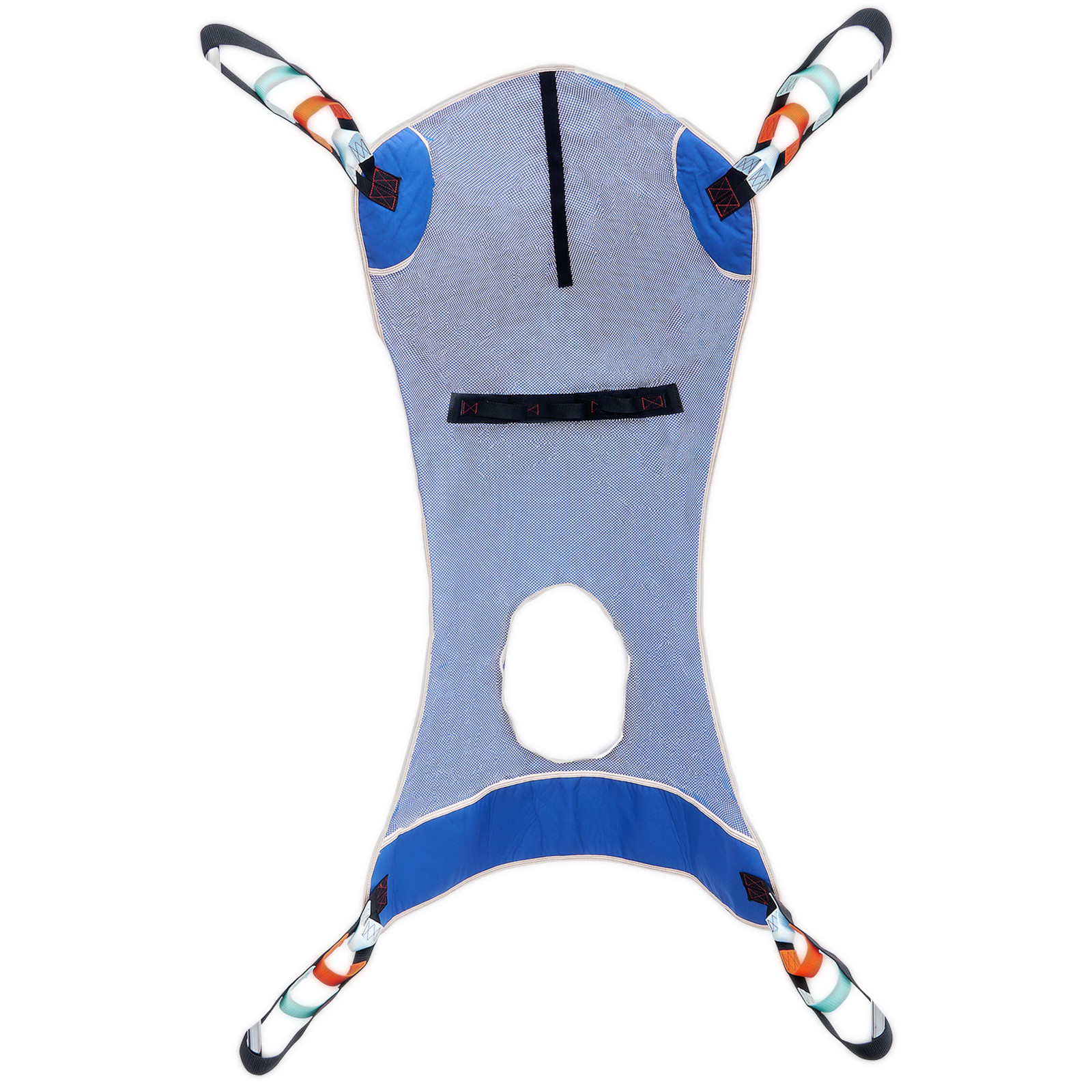 VEVOR Full Body Patient Lift Sling with Commode Opening Medical Aid Sling M-Size