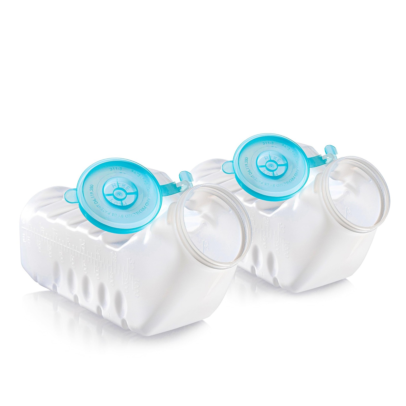 Urinals for Men 32 Oz Glow in the Dark Lid 2 Pack