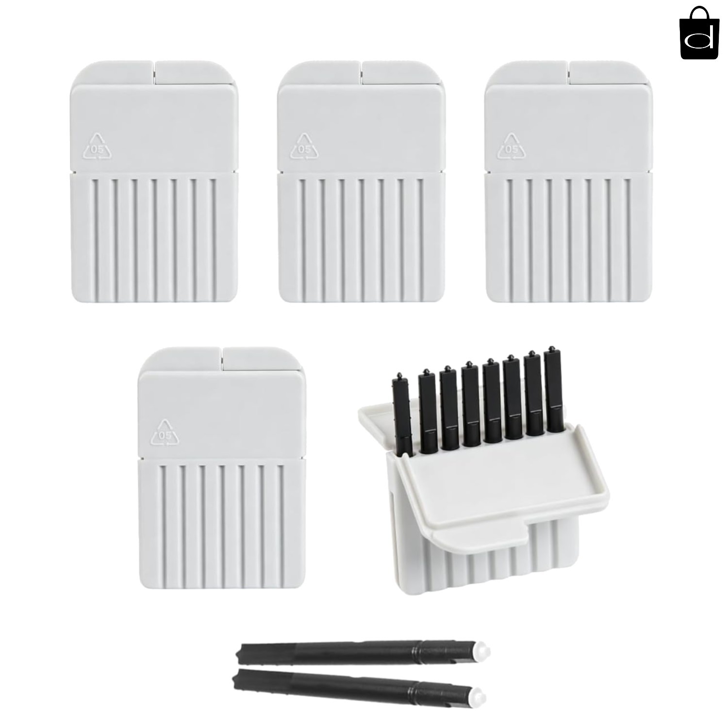 5 Packs 40 Cerustop Phonak Filters Wax Hearing Aid Filter Guard Traps