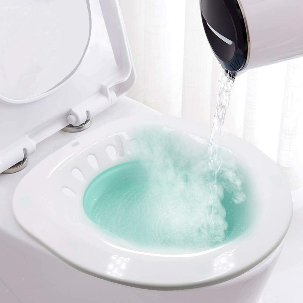 Bath Tub Bidet Toilet Seat Folding Sitz Basin Pregnant Postpartum HemorrhoidCare