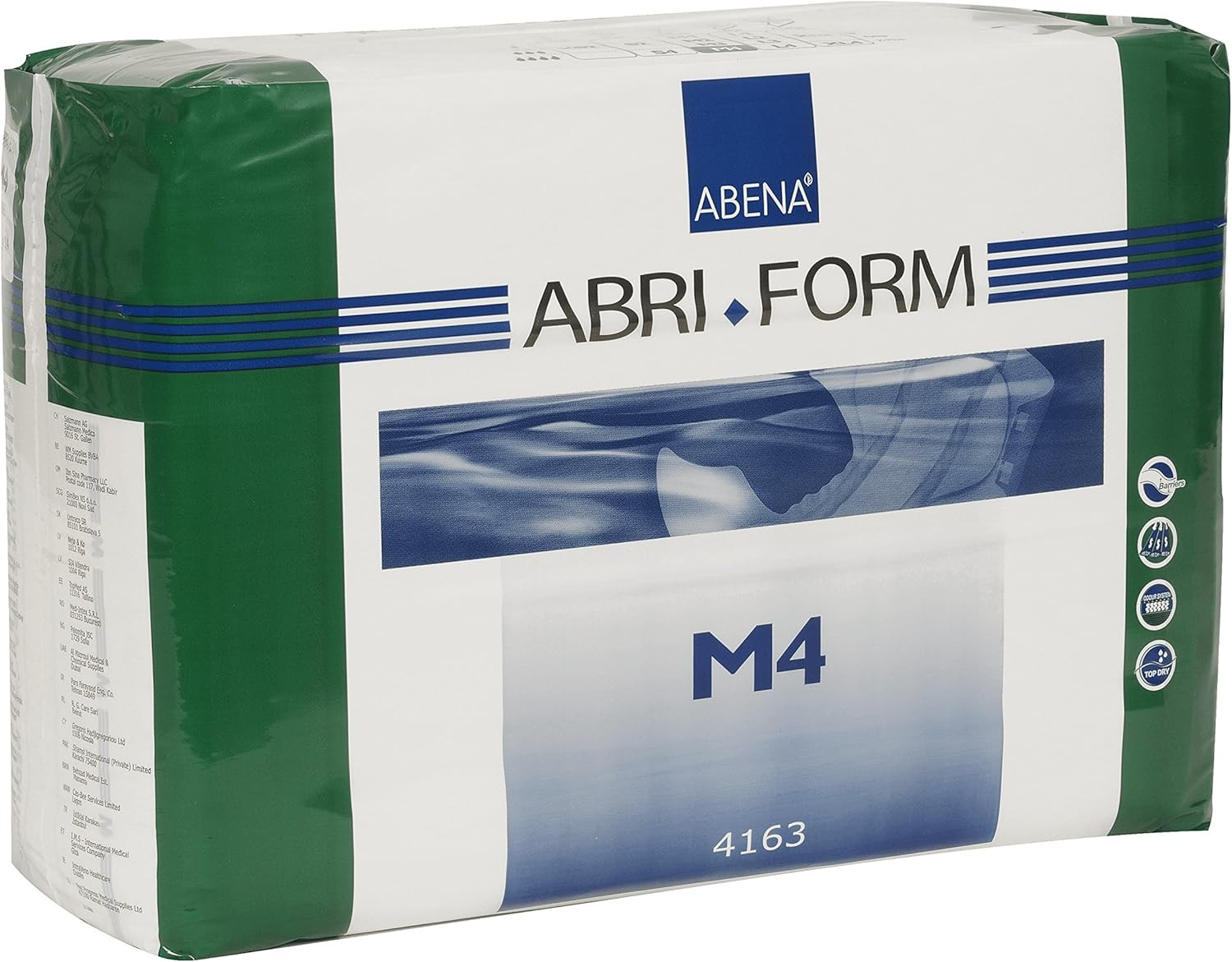 Abri-Form Comfort Plastic-Backed Briefs, Level 4, (Medium to Large Sizes) Medium