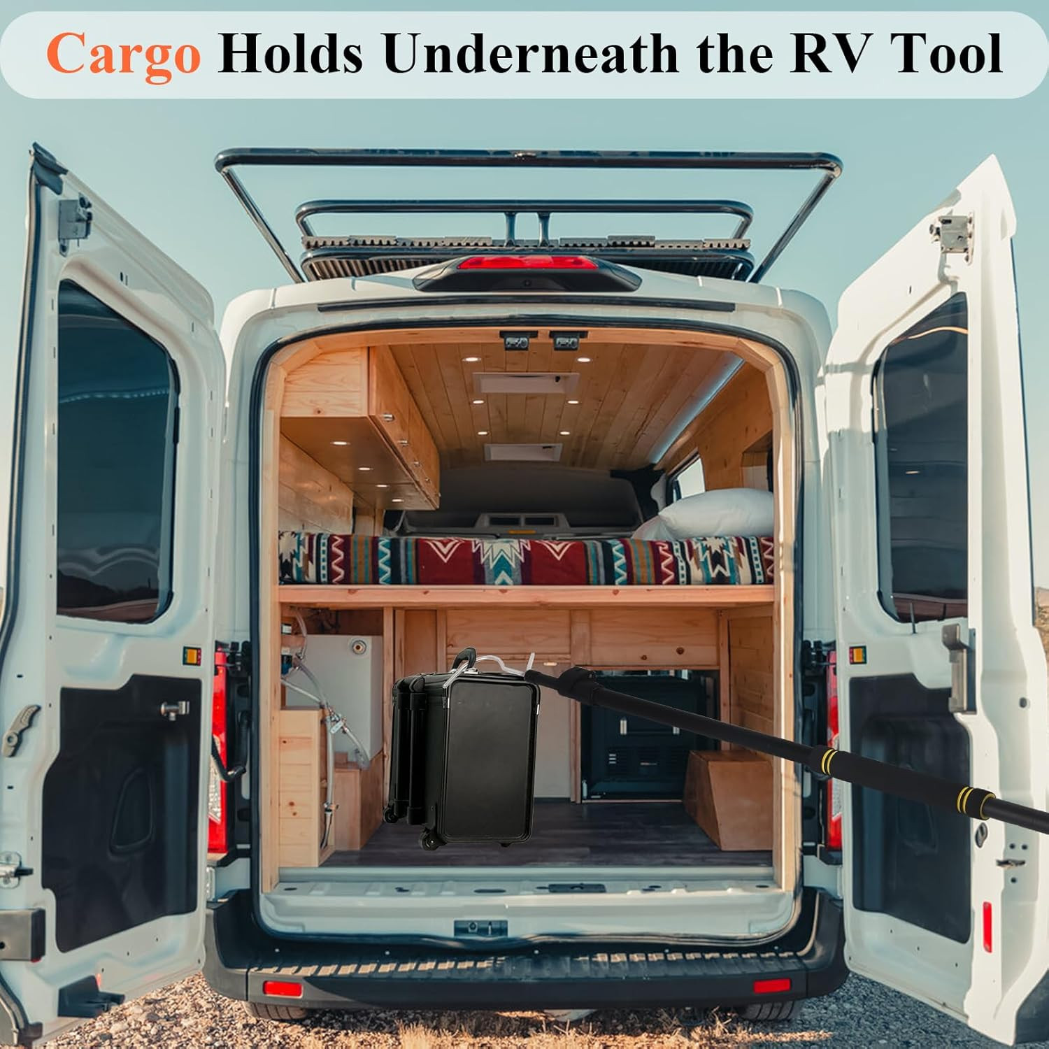 Truck Bed Grabber Tool Heavy Duty, Grabber Truck Cargo Retriever Long Handle Thi