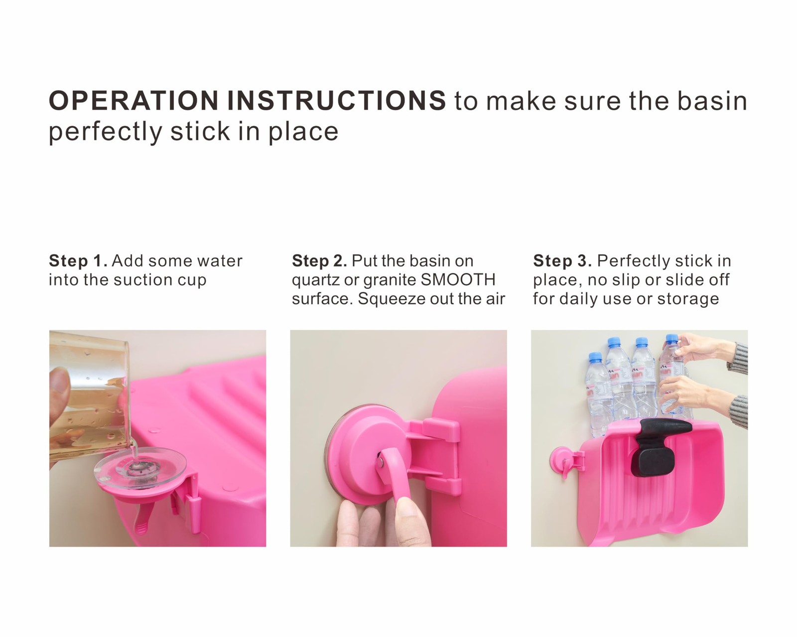 Portable Shampoo Basin for Baby, Kids, Children,The 15.8×13.0x5.9, Pink