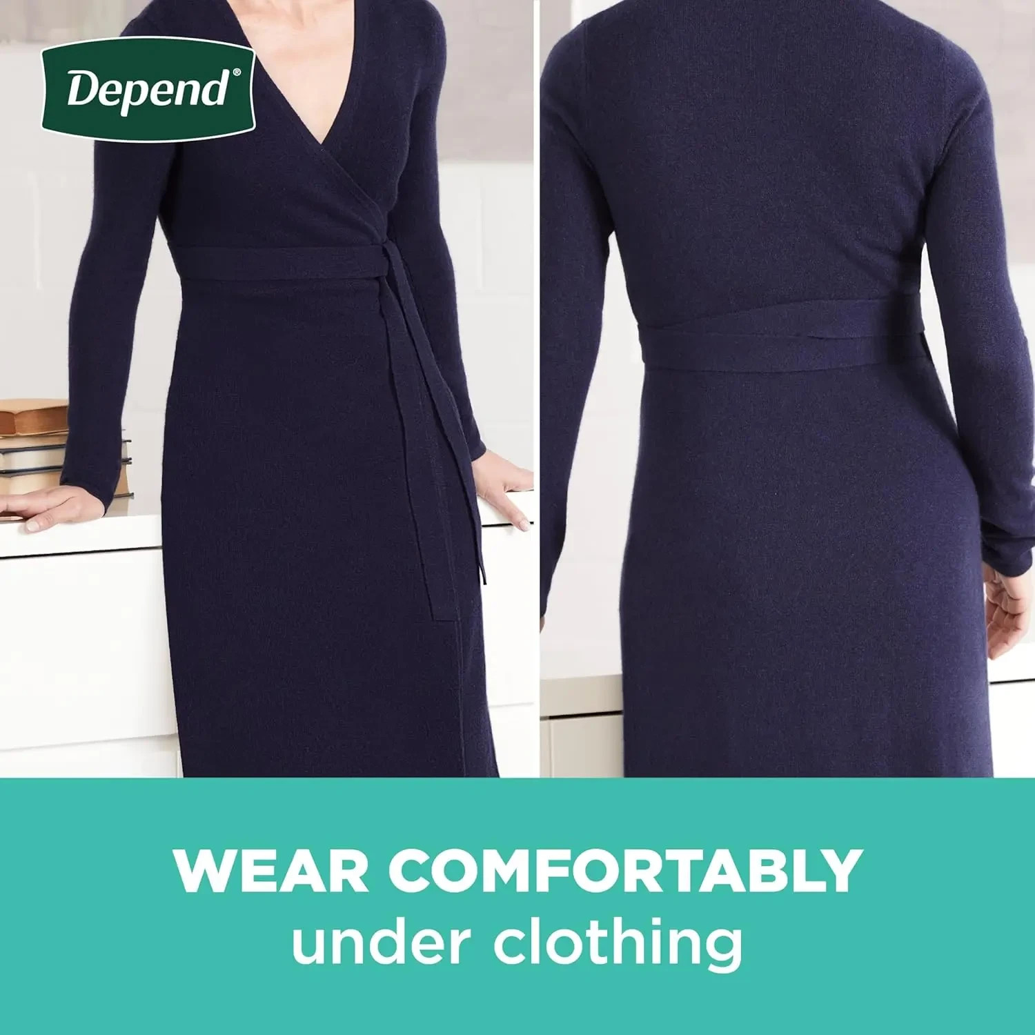 Depend Fresh Protection Adult Incontinence Briefs With Tabs L|G 16 Count NEW