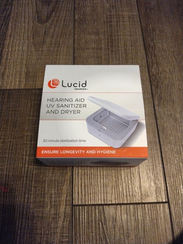 Lucid Hearing Hearing Aid UV Sanitizer And Dryer 30 Minute Sterilization New