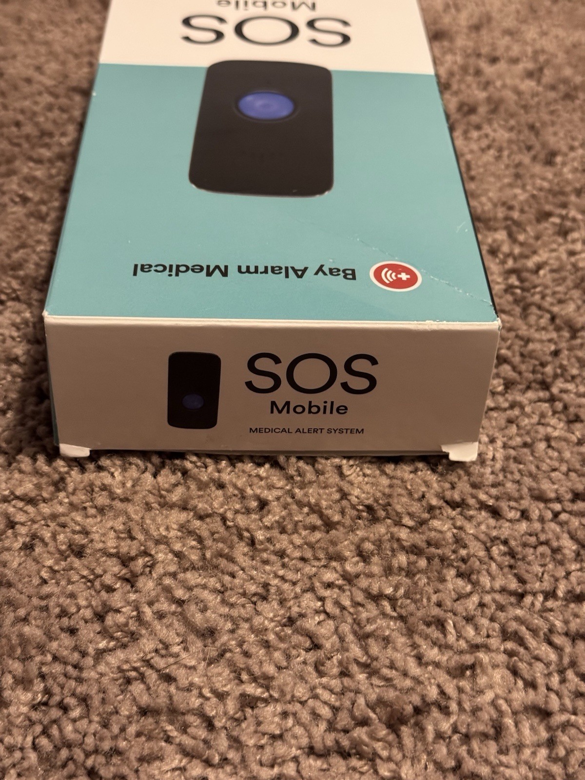 Bay Alarm Medical SOS Mobile GPS Alert Device WV091Z-BA Black, Water Resistant