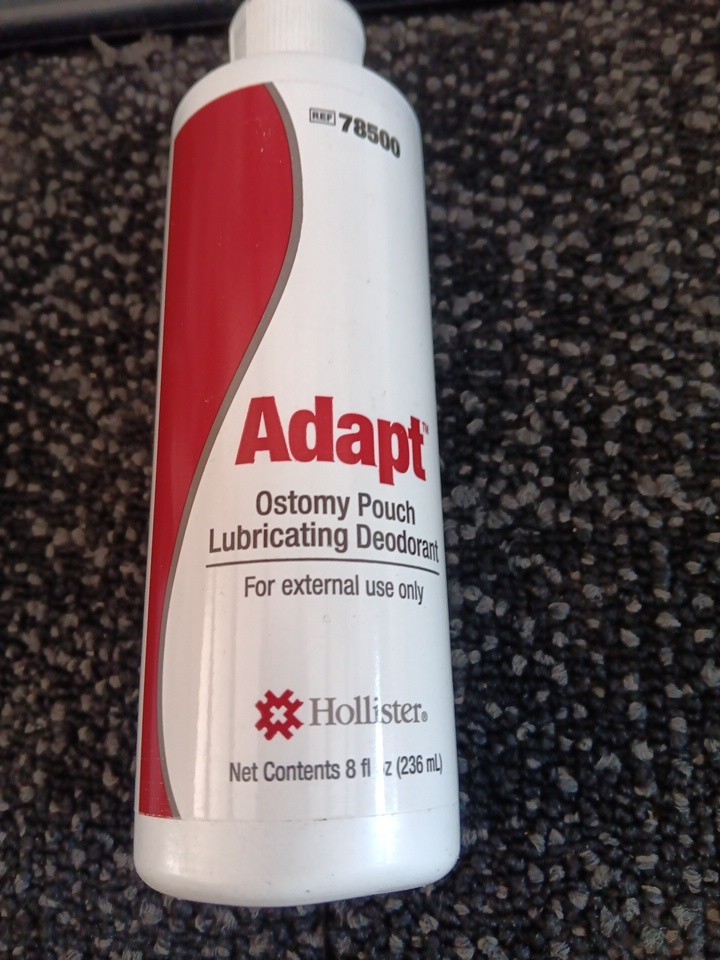 Hollister 78500 Adapt Ostomy Pouch Lubricating Deodorant – 8 oz EXP 2028