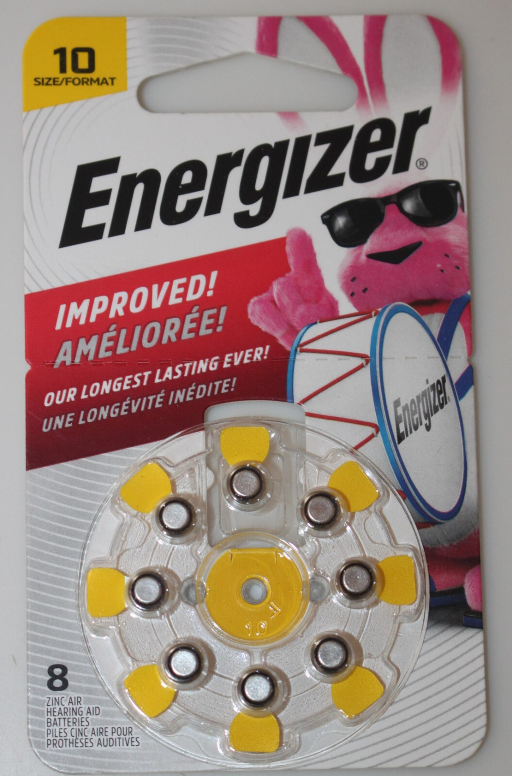 Energize (16-Pack) Sz 10 Made in USA (16) Hearing Aid Batteries Use By 02/2025